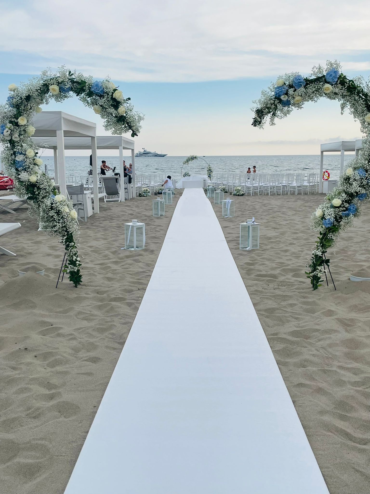 Anteprima floreale matrimonio